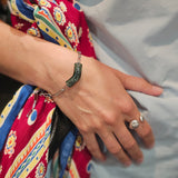 Tube Link Bracelet green tide