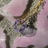 Halo Necklace soft lilac