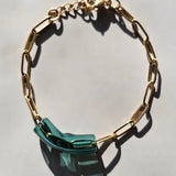 Tube Link Bracelet green tide