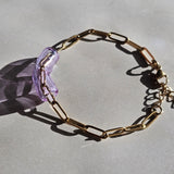 Tube Link Bracelet soft lilac