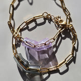 Tube Link Bracelet soft lilac