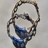 Tube Link Bracelet deep blue