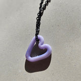 Kette Mini Heart lilac