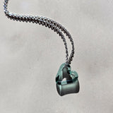 Kette Mini Heart green tide