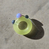 Handgemachte Glas-Charms in lebendigen Farben – ideal für individuelle Schmuckkreationen