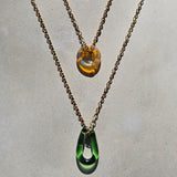 Halo Necklace golden sky