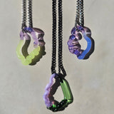 Echo Necklace I candy lime