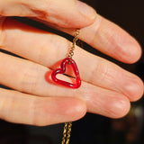 Kette Mini Heart Red