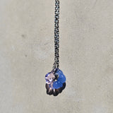 Signal Necklace I blue rose