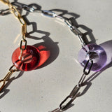 Halo Bracelet molten red