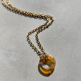 Halo Necklace golden sky