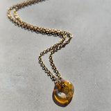 Halo Necklace golden sky