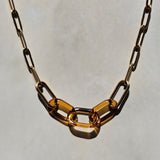 Link Chain dark amber
