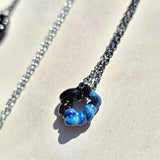 Signal Necklace I blue