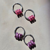 Curl Hoops purple haze