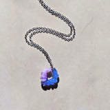 Signal Necklace I blue candy