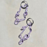 Trace Hoops soft lilac