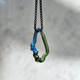 Echo Necklace I blue green