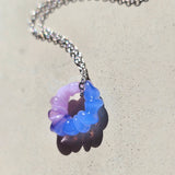 Signal Necklace I blue candy