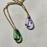 Drop Necklace moss