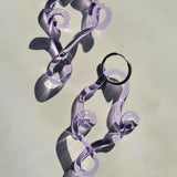 TRACE Hoops soft lilac | KLAPPERGLAS