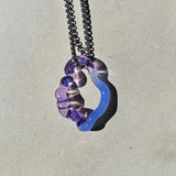 Echo Necklace I candy bold blue