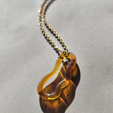 Flow Necklace light amber