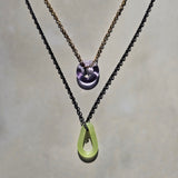 Drop Necklace lime