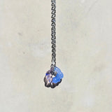 Signal Necklace I blue rose