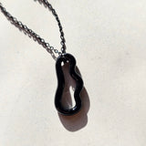 Flow Necklace deep black