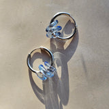 Curl Hoops light blue
