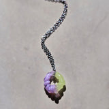 Signal Necklace I yellow candy