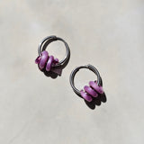 Curl Hoops purple haze