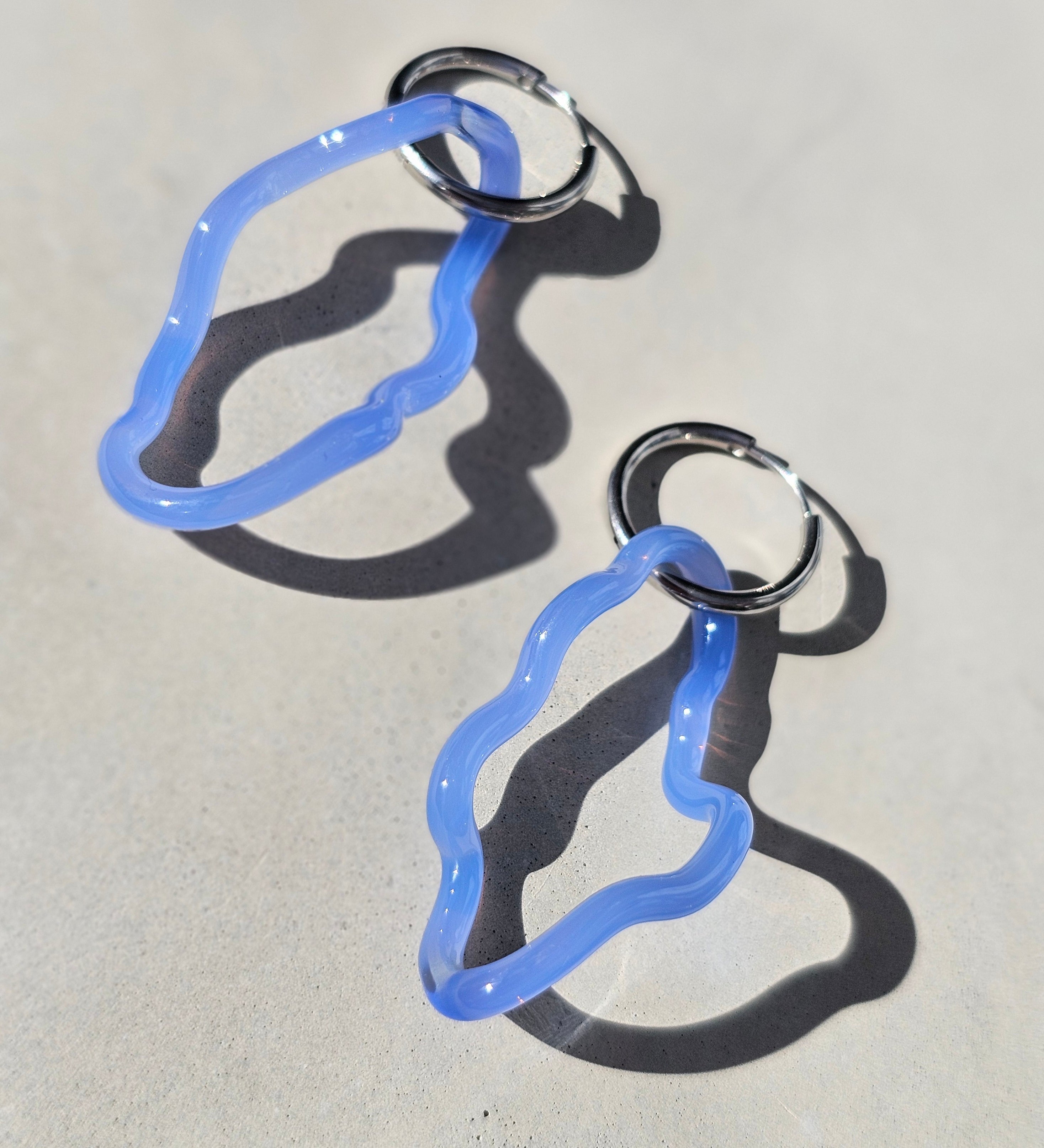 Flux Hoops bold blue