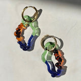 Drift Hoops I night sky amber