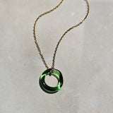 Orbit Necklace moss