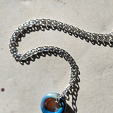 Halo Necklace ocean Borosilikatglas