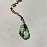 Drop Necklace moss