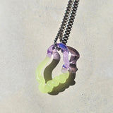 Echo Necklace I candy lime