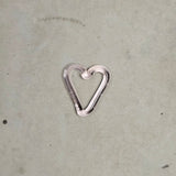 Mini Heart Charm rosa #3
