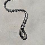 Drop Necklace grey
