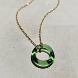 Orbit Necklace moss