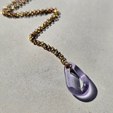 Drop Necklace soft lilac