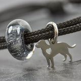 Gedenkschmuck Ascheschmuck Tierhaarschmuck Kette Asche Trauerschmuck grün glitzernd  - Andenken an verstorbenes Haustier - Urne - Glas personalisiert