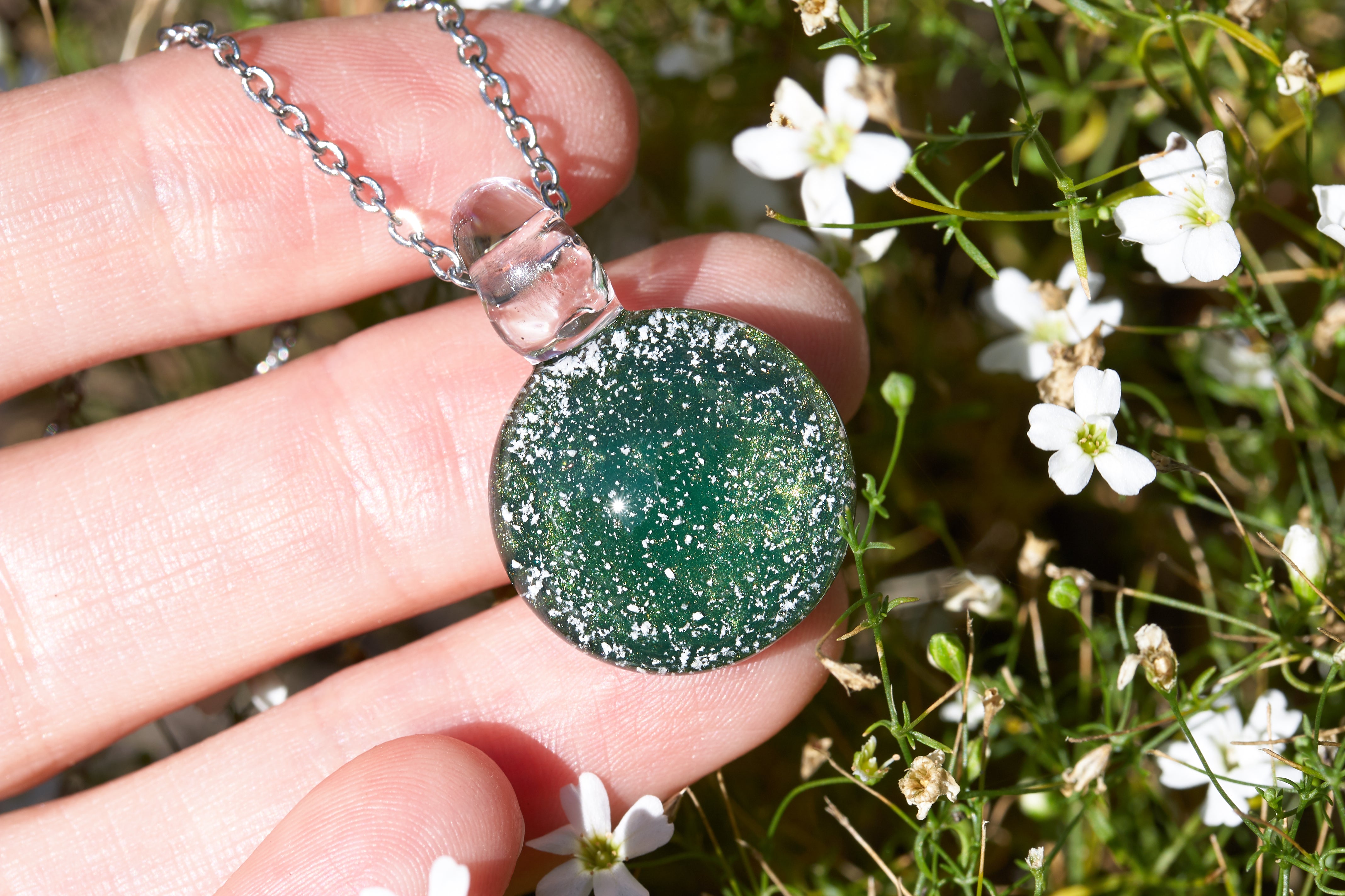 Ascheschmuck Gedenkschmuck Trauerschmuck