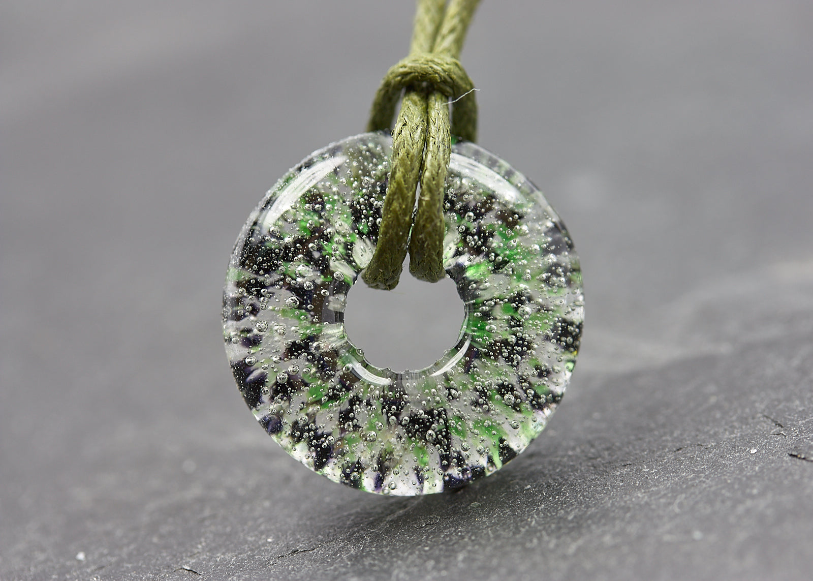 Ascheschmuck Anhänger mit Tierasche