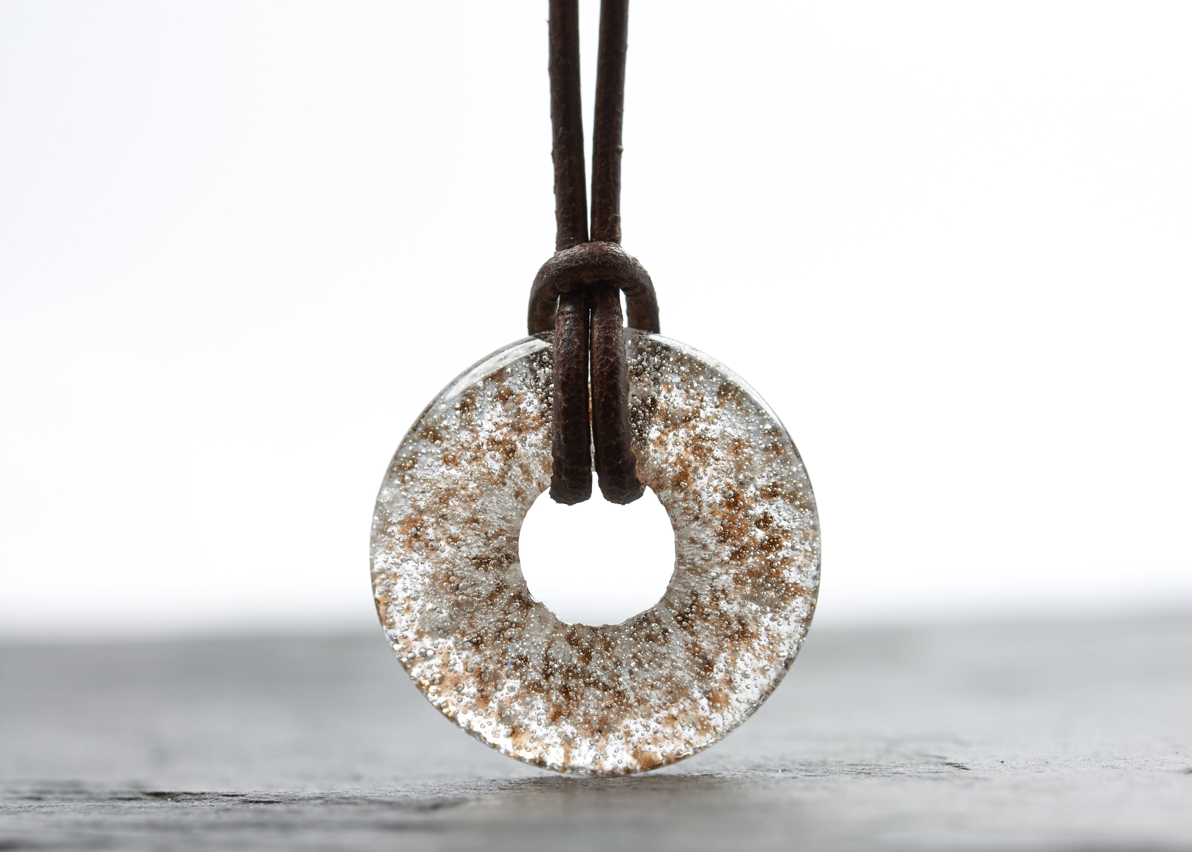 Ascheschmuck Anhänger mit Tierasche